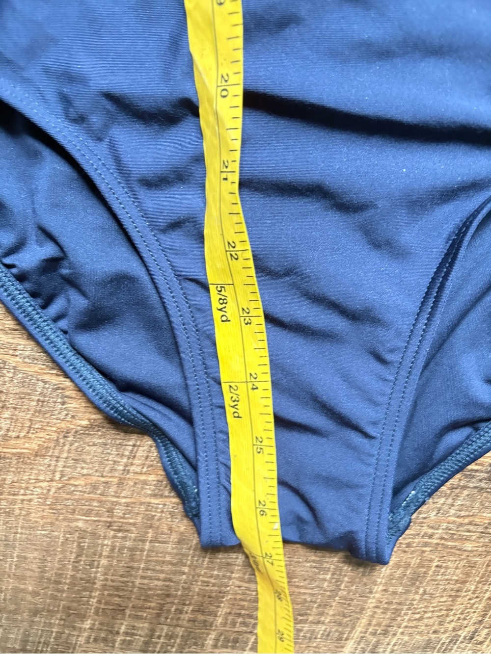 DKNY Colorblock swimsuit blue tri-color vacation summer beach resort sz 4 NWT - Picture 6 of 11
